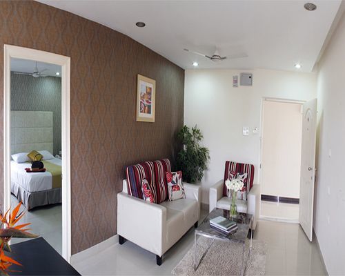 Hotel At Home Suites , Gachibowli, Hyderabad Eksteriør bilde